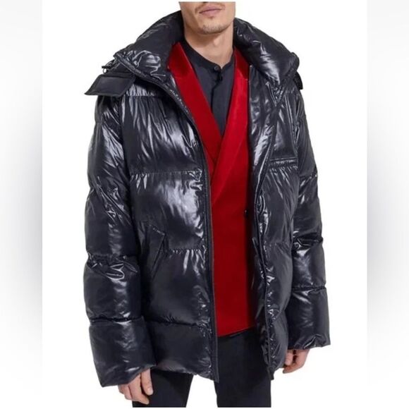 $695 The Kooples  DOWN JACKET PUFFER COAT NWT - Picture 6 of 16